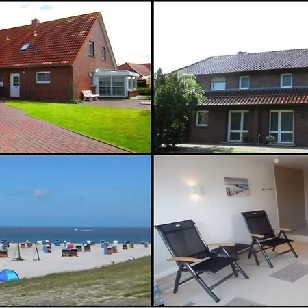 Fh-Ostfrieslandtraum-Mit-Wintergarten-Und-Eingezaeuntem-Grundstueck 度假居
