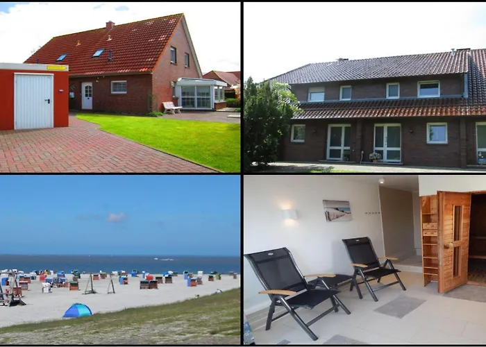Fh-Ostfrieslandtraum-Mit-Wintergarten-Und-Eingezaeuntem-Grundstueck 度假居
